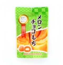 Японские конфеты дайфуку с ароматом дыни и белым шоколадом melon choco ...